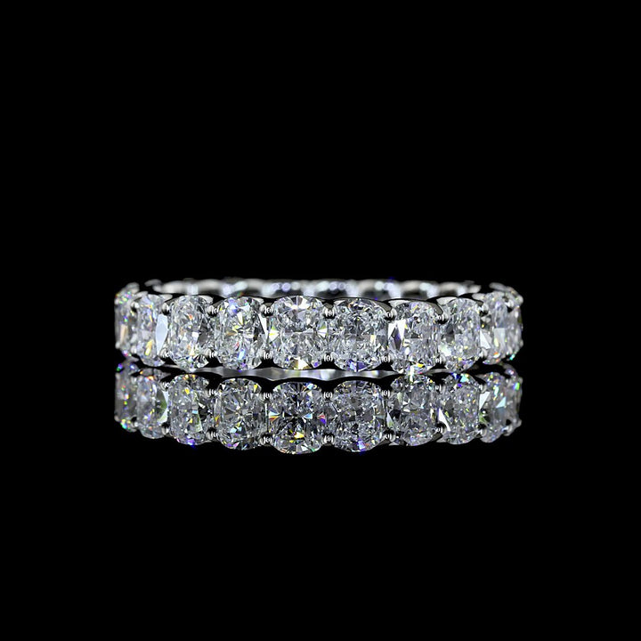Platinum Lab Diamond Eternity Band