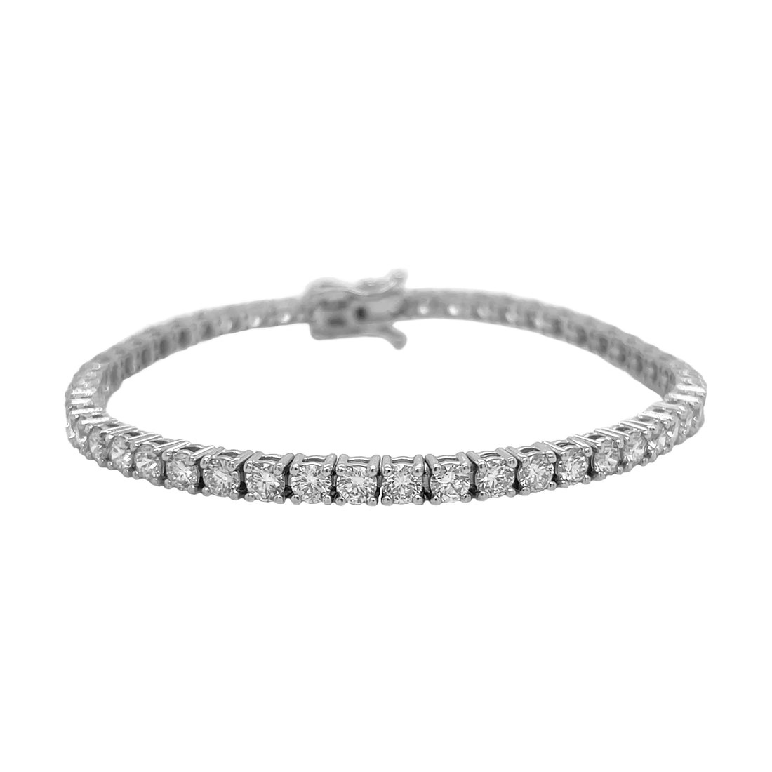 18kt White Gold Diamond Tennis Bracelet