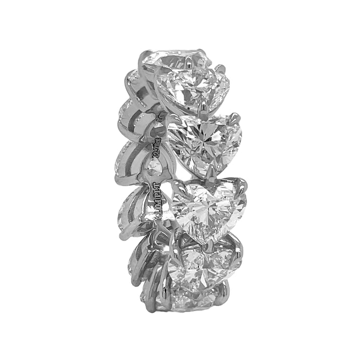 Platinum Lab Diamond Eternity Band