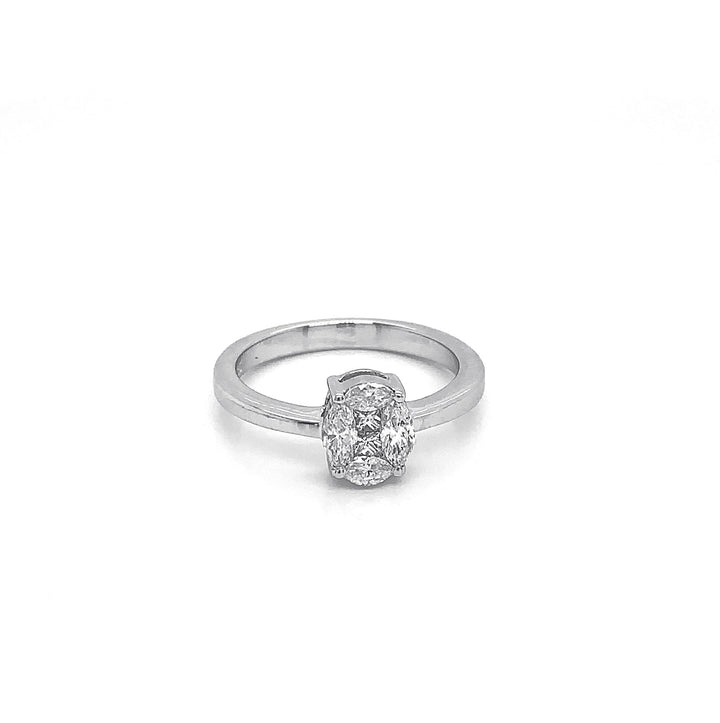 18kt White Gold Diamond Ring