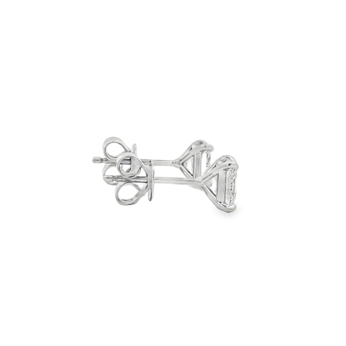 14kt White Gold Lab Diamond Studs