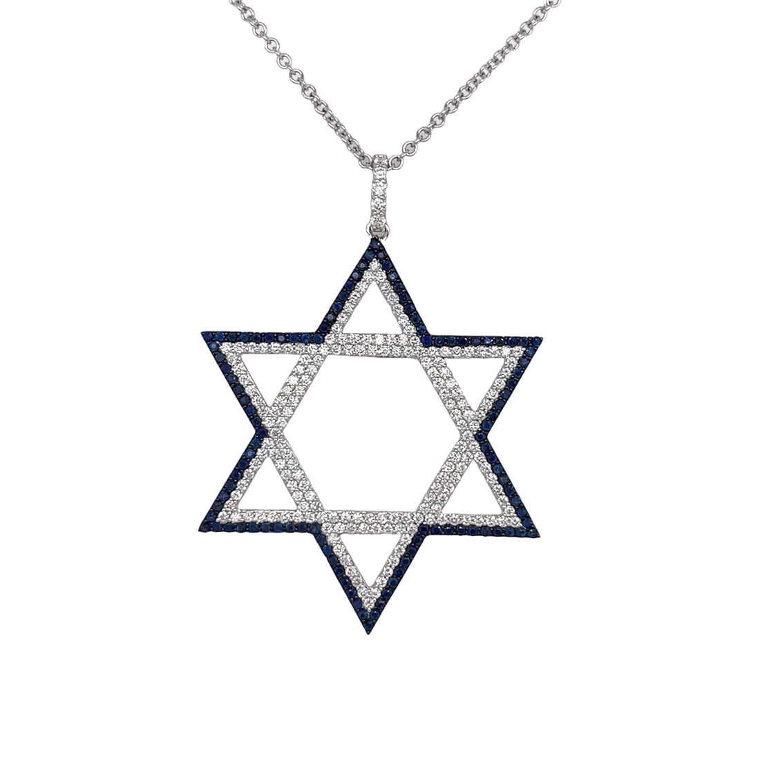18kt White Gold Diamond Pendant