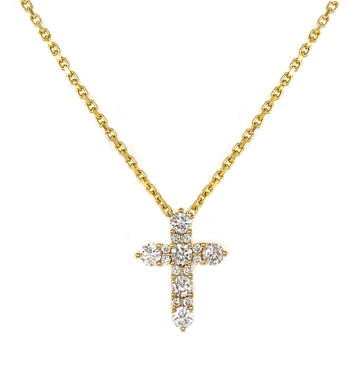 18kt Yellow Gold Diamond Pendant