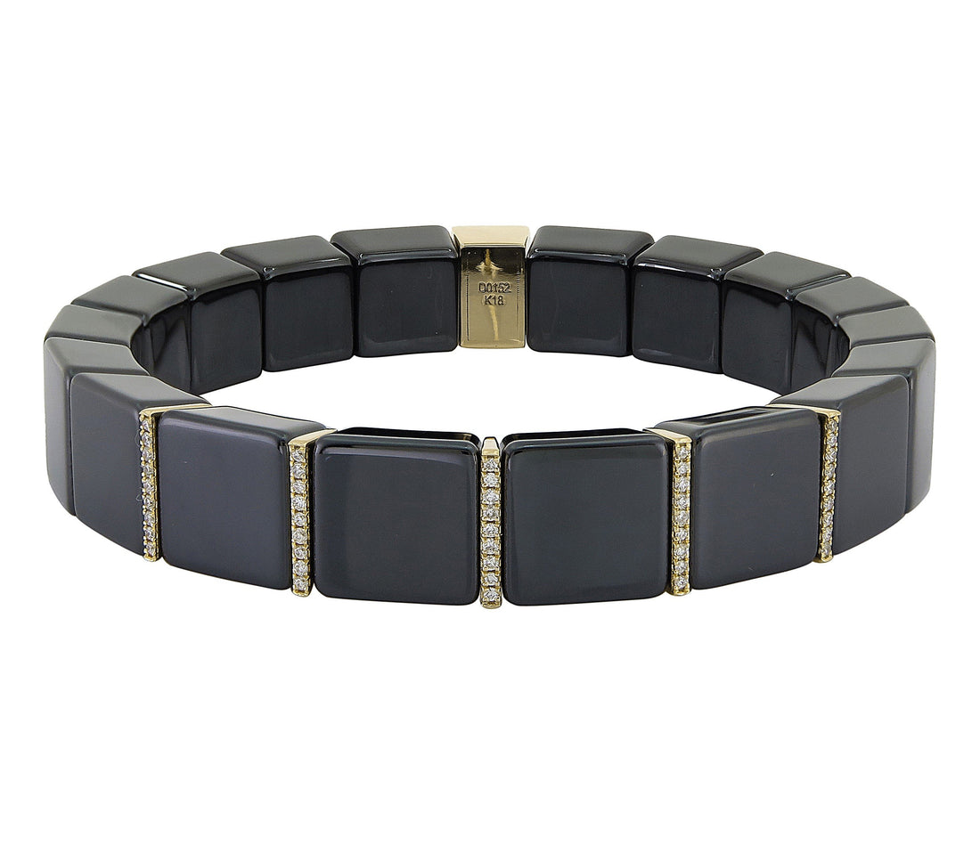 18kt Rose Gold Diamond Bracelet