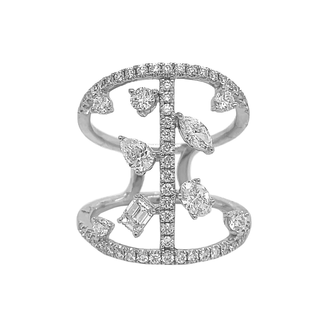 18kt White Gold Diamond Ring