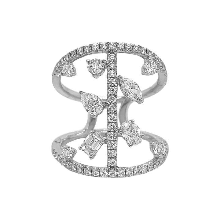 18kt White Gold Diamond Ring
