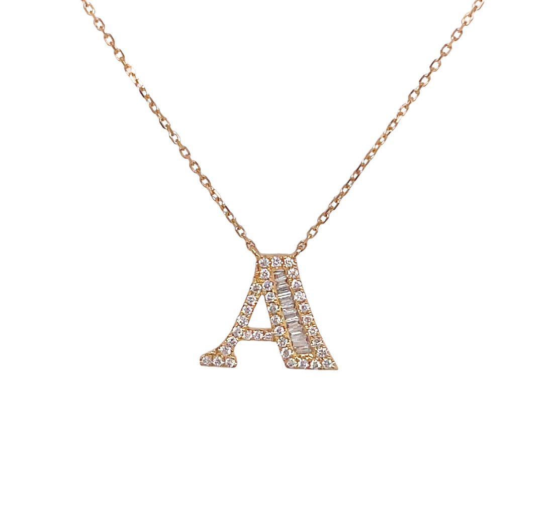 18kt Yellow Gold Diamond Pendant