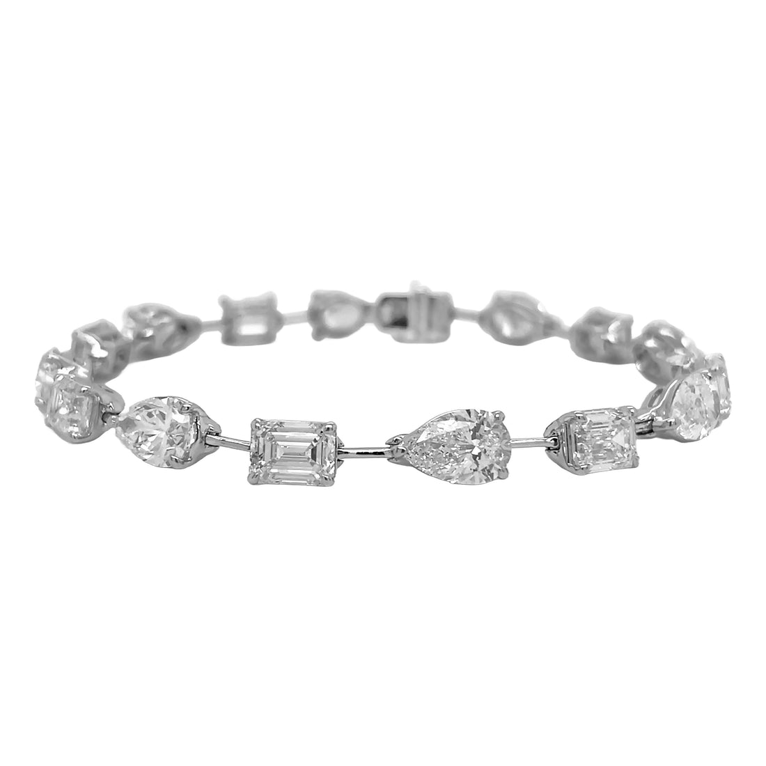 18kt White Gold Diamond Tennis Bracelet