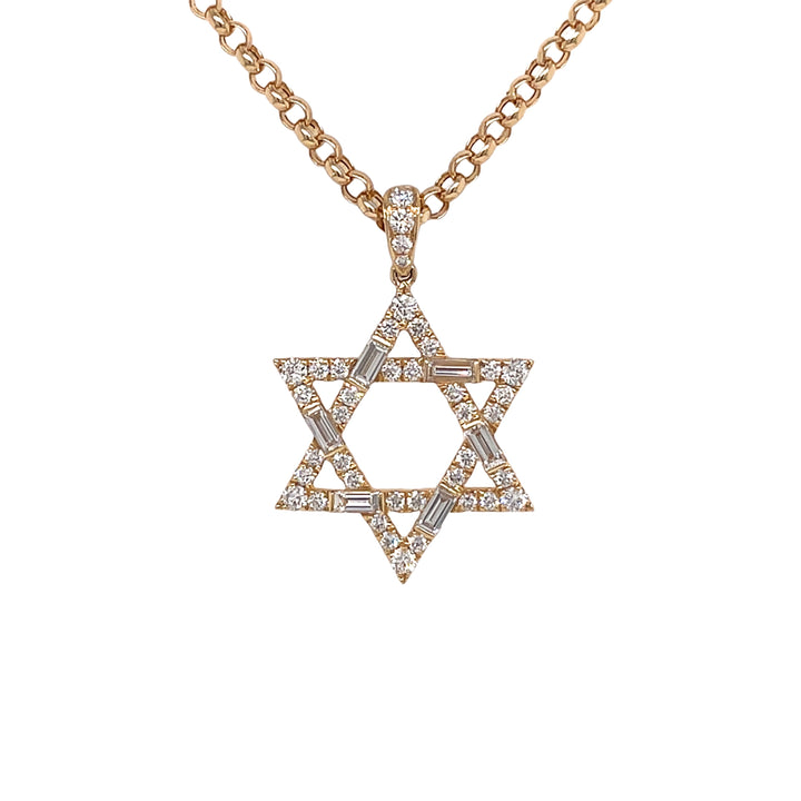 18kt Yellow Gold Diamond Pendant