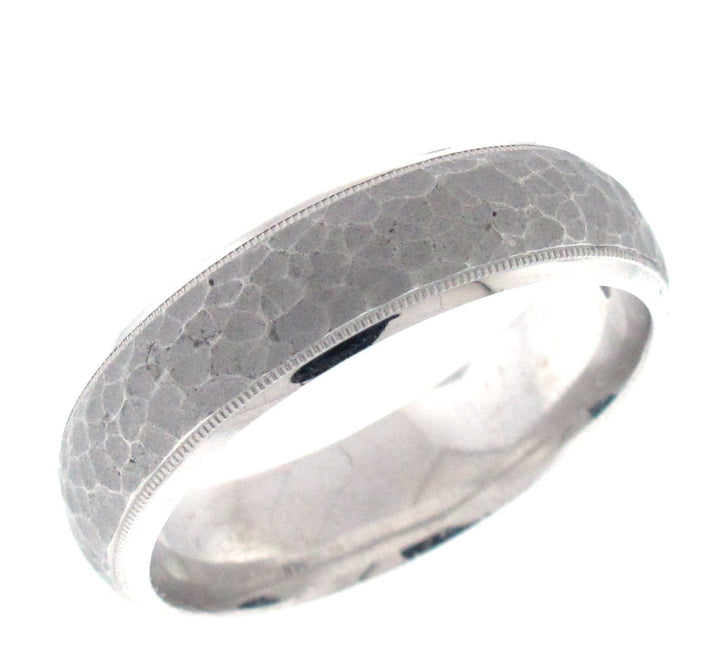 14kt White Gold Wedding Band