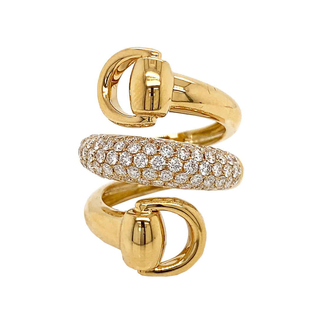 18kt Yellow Gold Diamond Ring