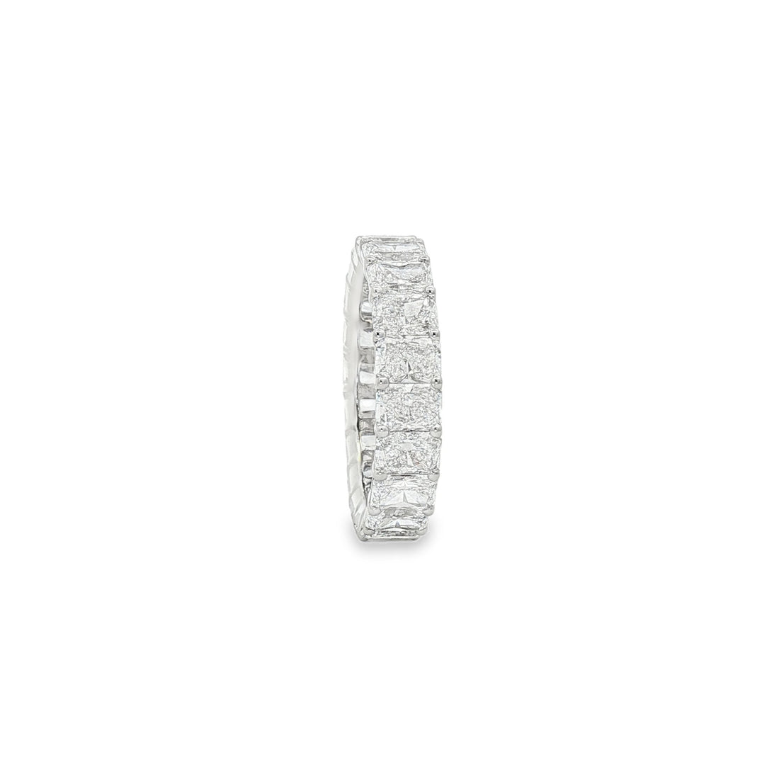Platinum Lab Diamond Eternity Band