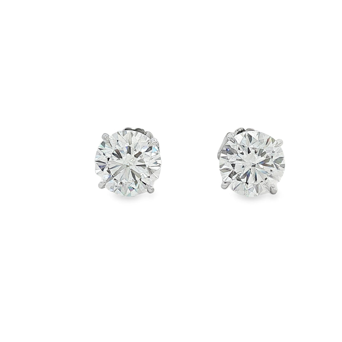 14kt White Gold Lab Diamond Studs