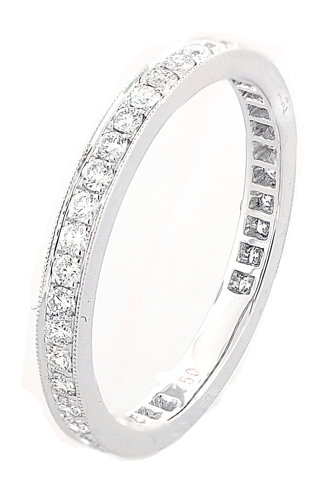 18kt White Gold Diamond Eternity Band
