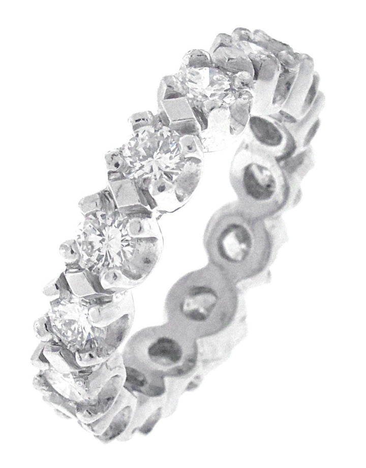 Platinum Diamond Eternity Band