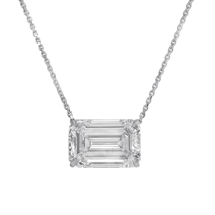 18kt White Gold Diamond Pendant