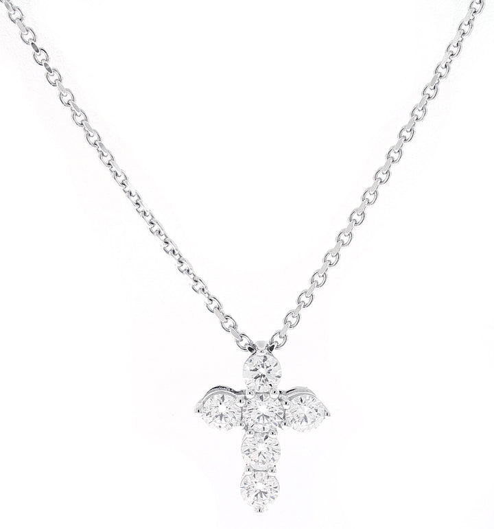 18kt White Gold Diamond Pendant