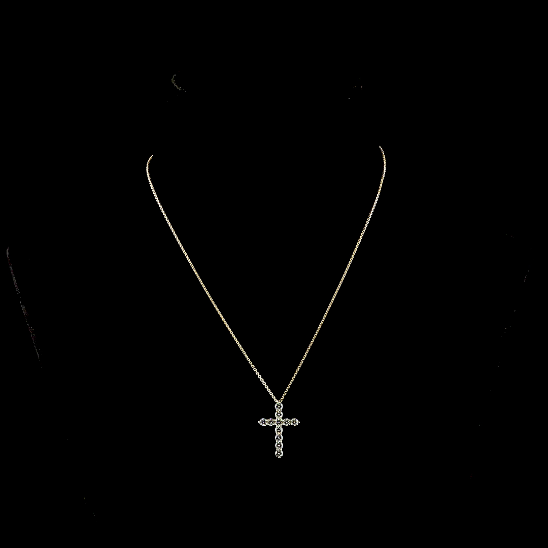 14kt Yellow Gold Lab Diamond Pendant