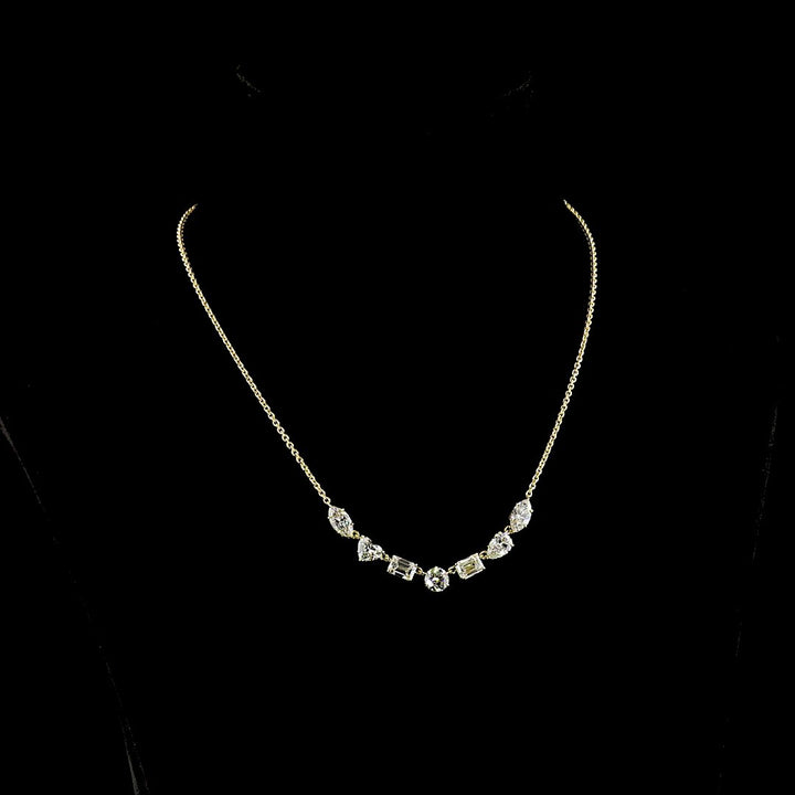14kt Yellow Gold Lab Diamond Pendant