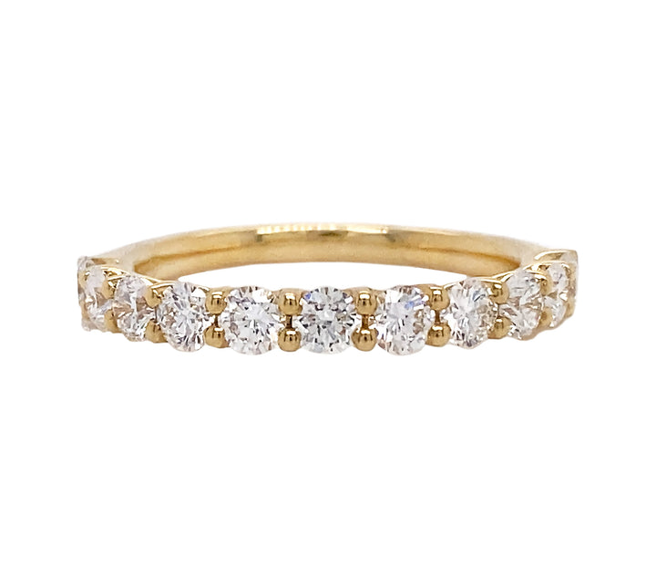 18kt Yellow Gold Diamond Band