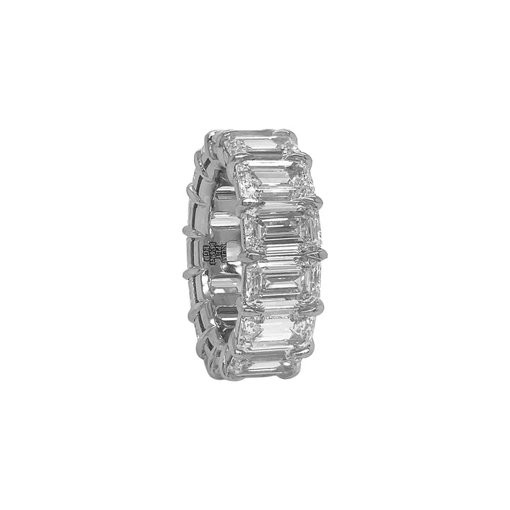 Platinum Lab Diamond Eternity Band