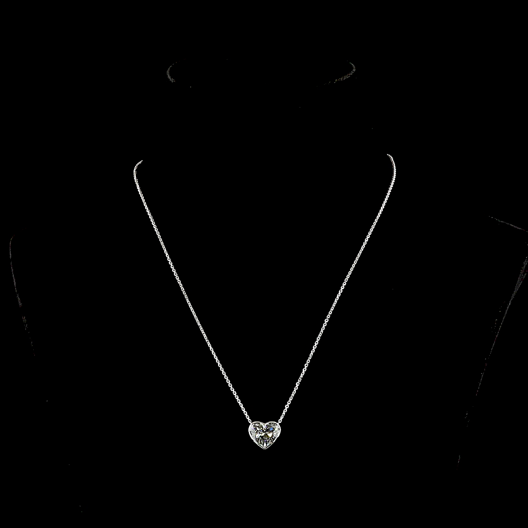 14kt Yellow Gold Lab Diamond Pendant