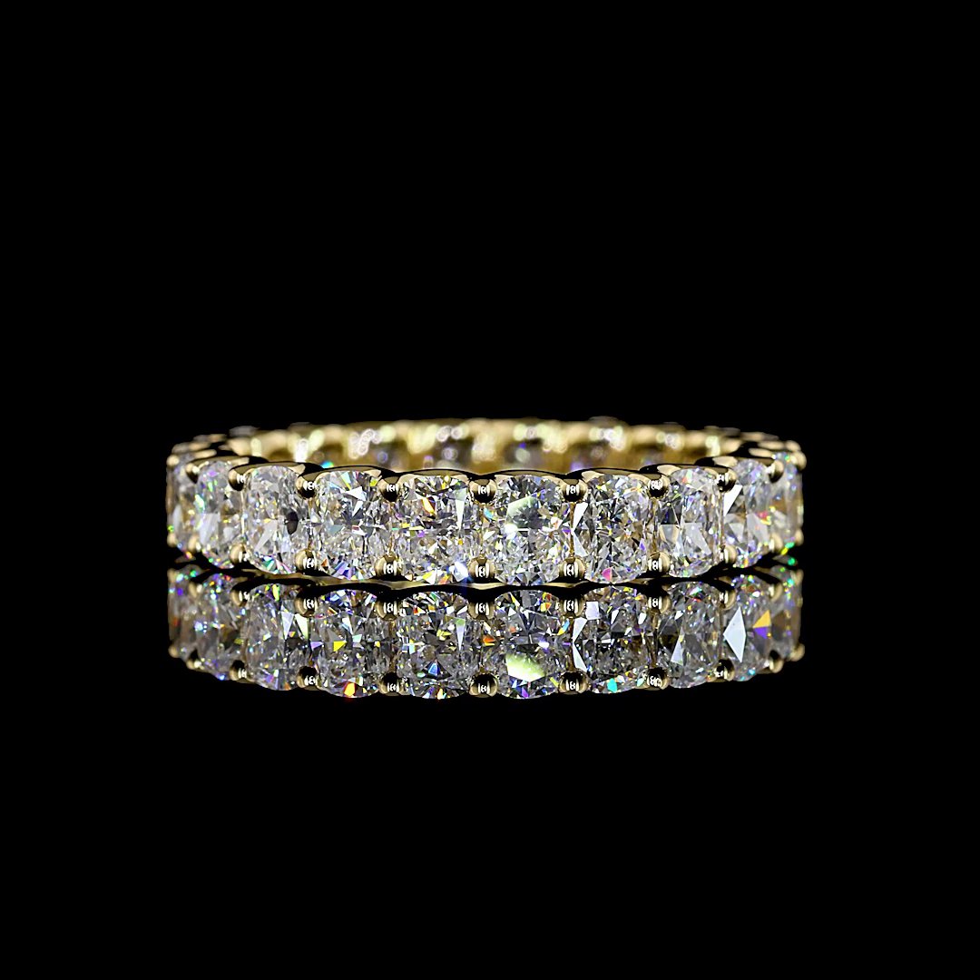 14kt Yellow Gold Lab Diamond Eternity Band