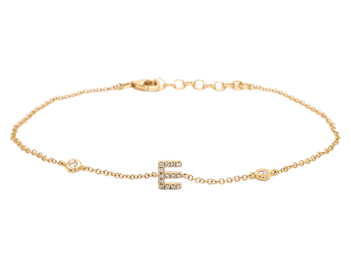18kt Yellow Gold Diamond Bracelet