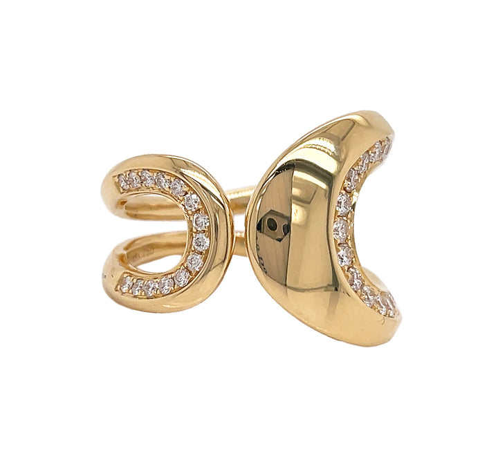 18kt Yellow Gold Diamond Ring