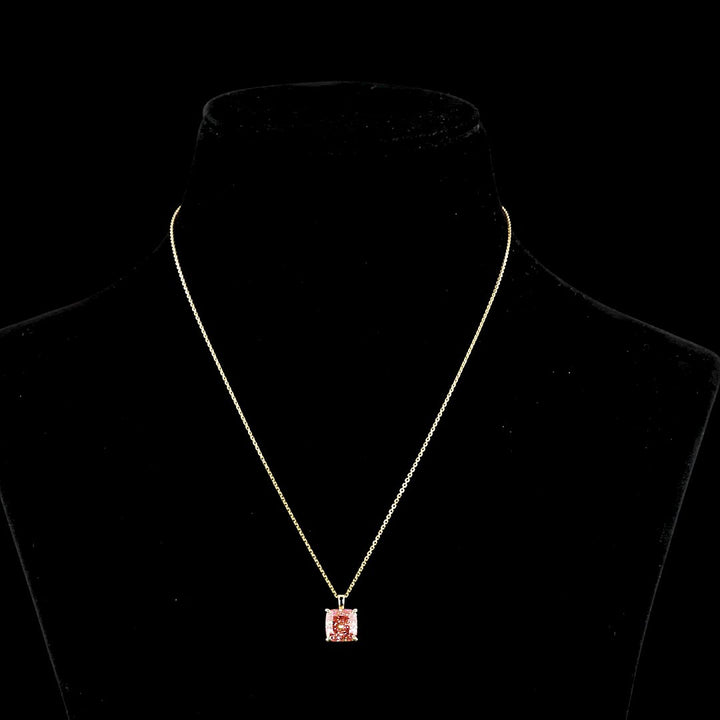 14kt Yellow Gold Lab Diamond Pendant
