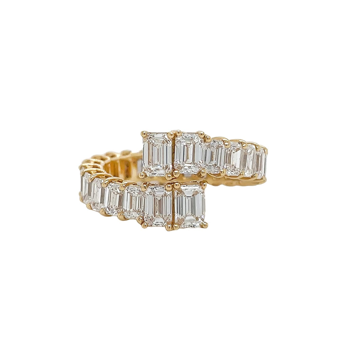 18kt Yellow Gold Diamond Ring