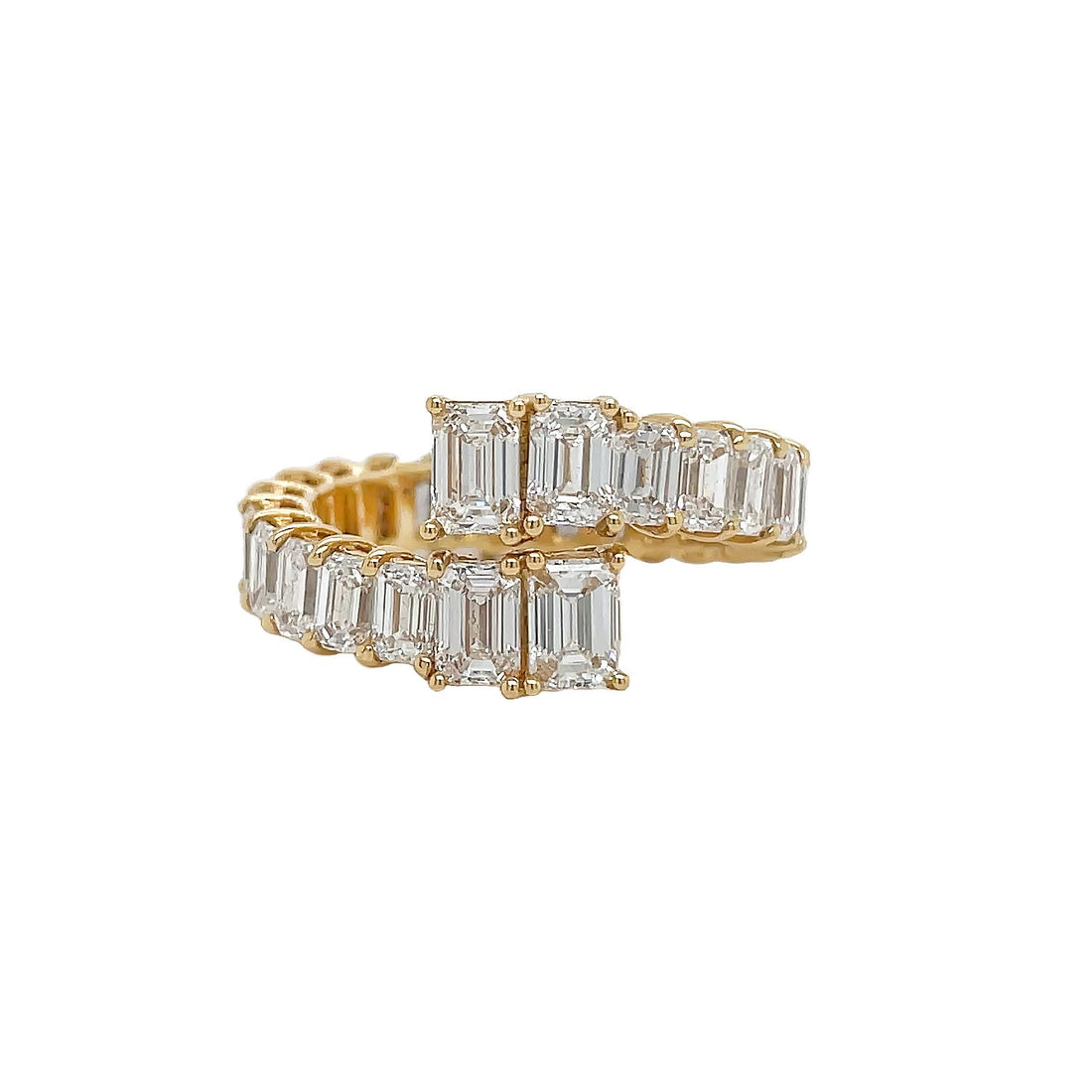 18kt Yellow Gold Diamond Ring
