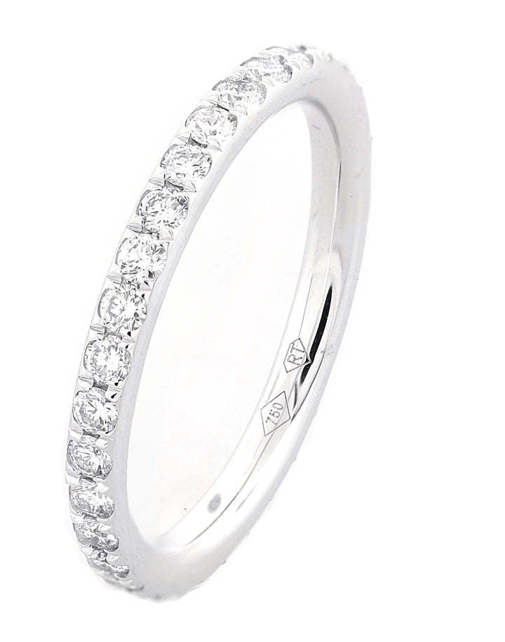 18kt White Gold Diamond Eternity Band