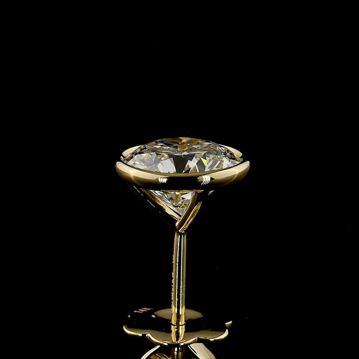 14kt Yellow Gold Lab Diamond Studs