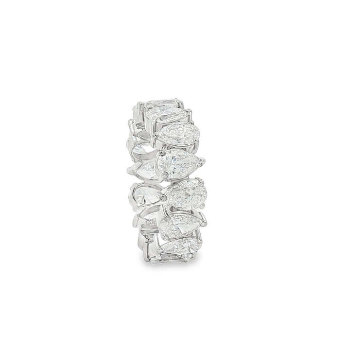 14kt White Gold Lab Diamond Eternity Band