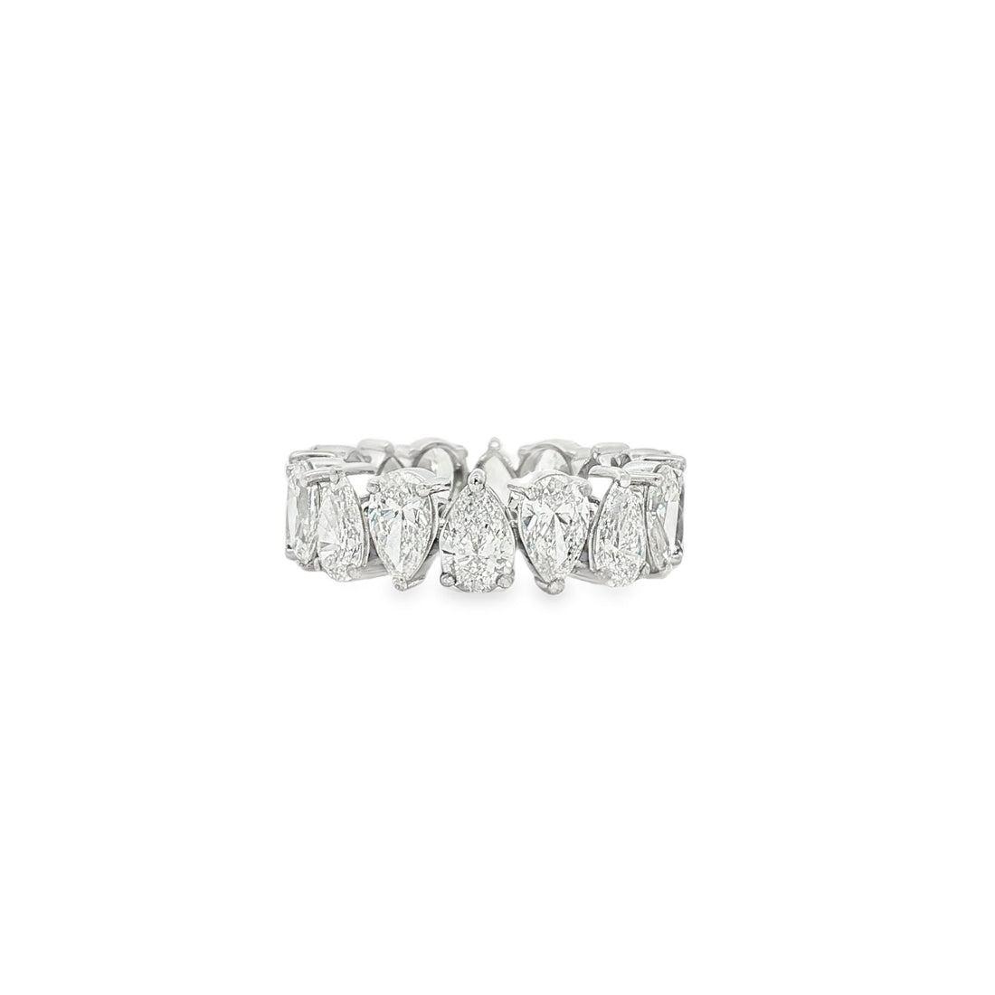 14kt White Gold Lab Diamond Eternity Band