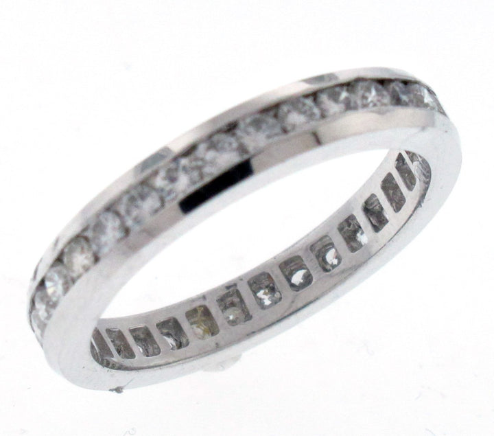 Platinum Diamond Eternity Band