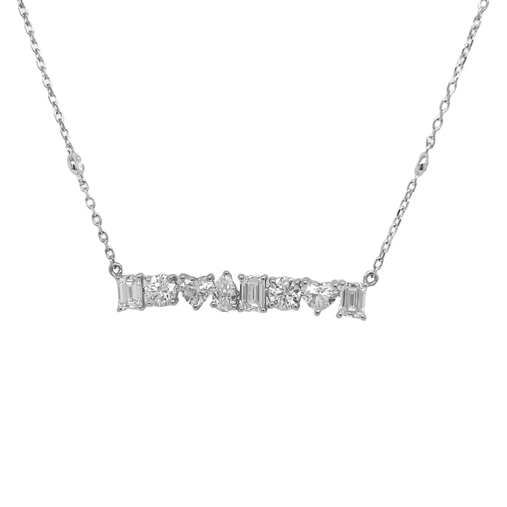 18kt White Gold Diamond Pendant