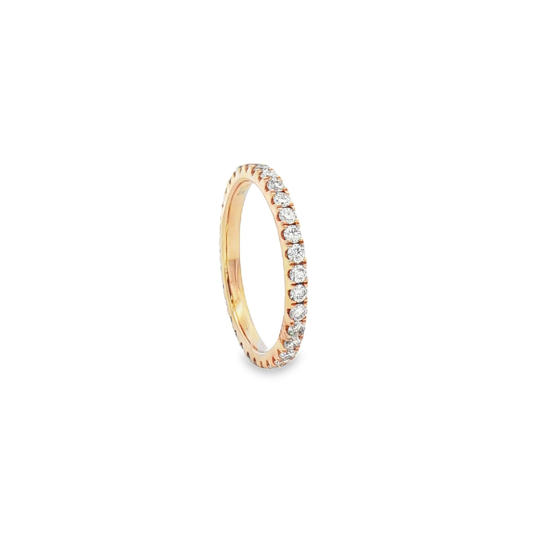18kt Rose Gold Diamond Eternity Band