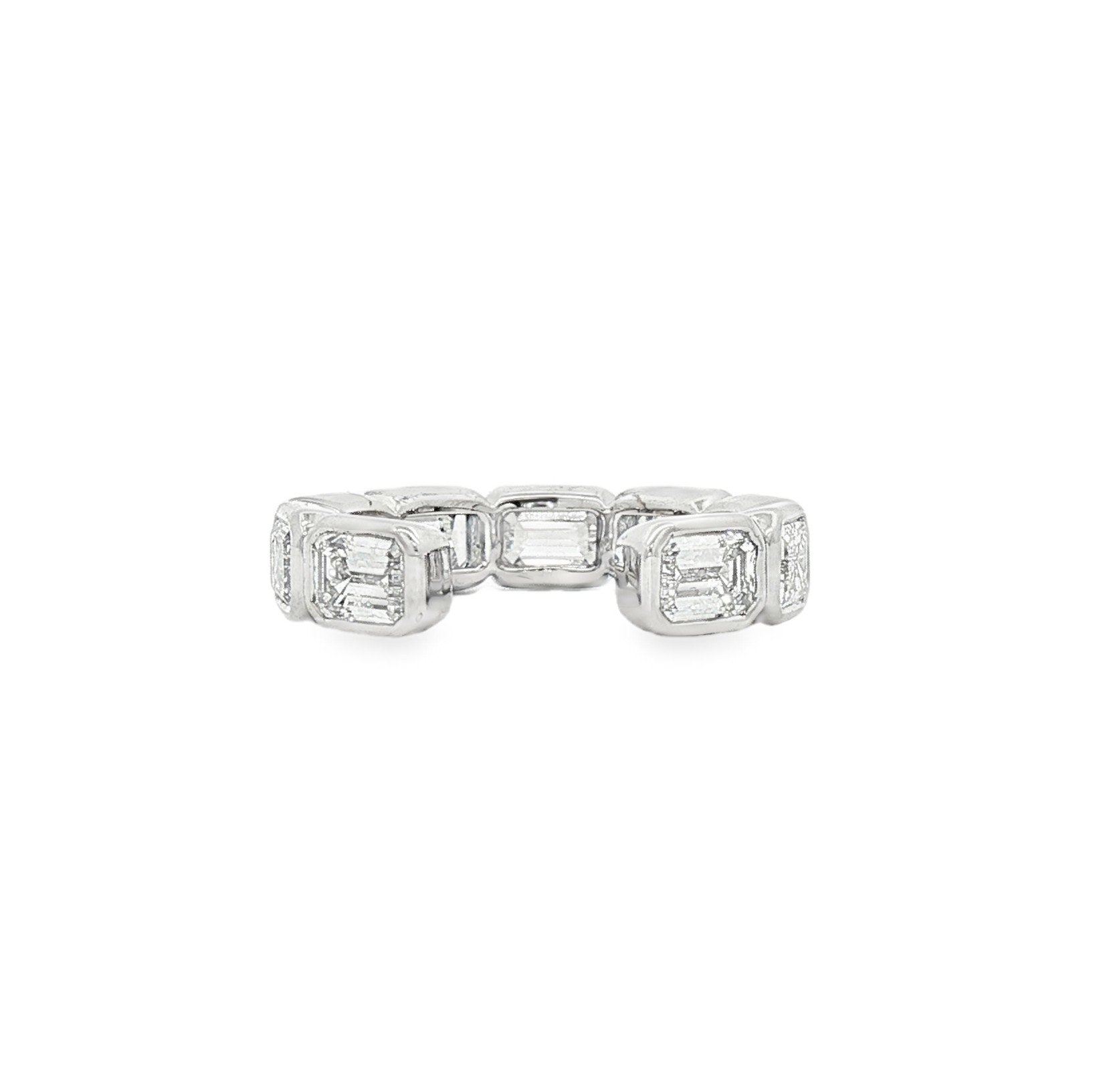 Platinum Lab Diamond Band