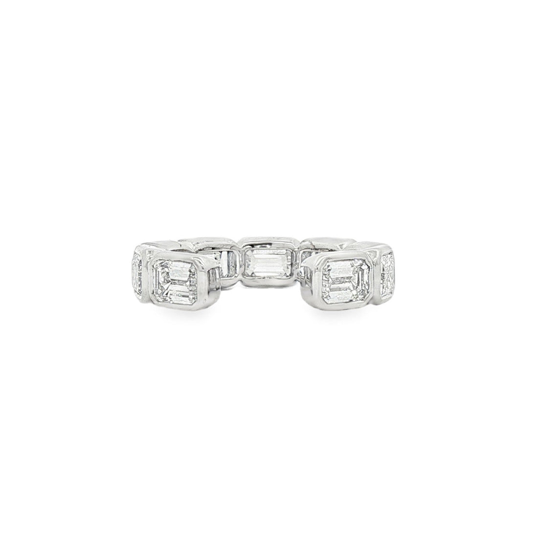Platinum Lab Diamond Band