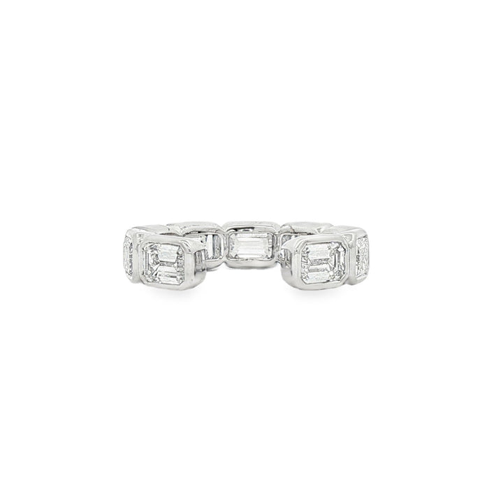 Platinum Lab Diamond Band