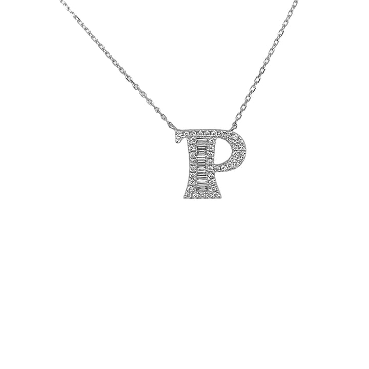 18kt White Gold Diamond Pendant
