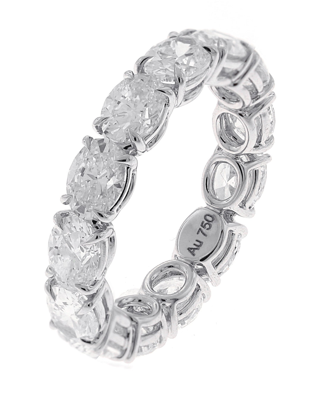 18kt White Gold Diamond Eternity Band