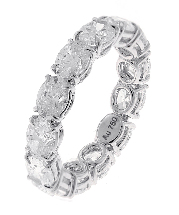 18kt White Gold Diamond Eternity Band