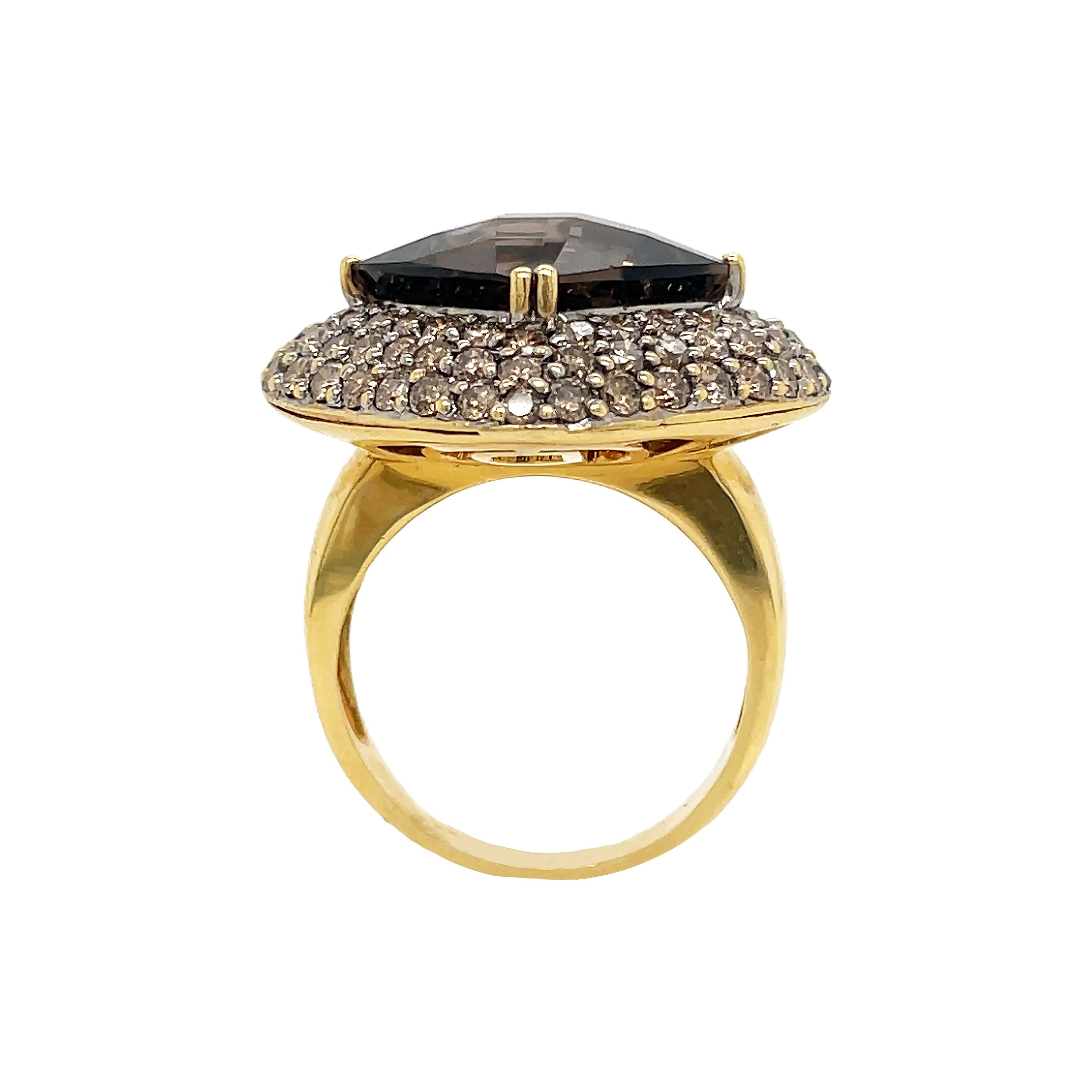 14kt Yellow Gold Cognac Ring