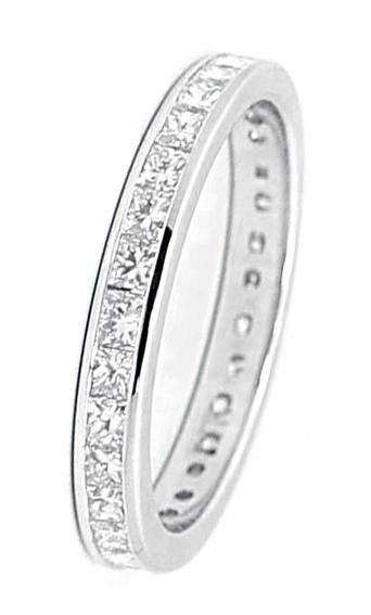 18kt White Gold Diamond Eternity Band