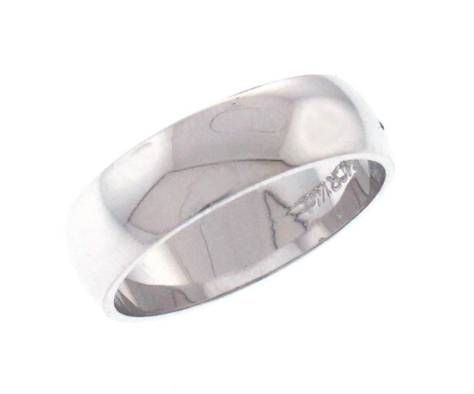 14kt White Gold Wedding Band
