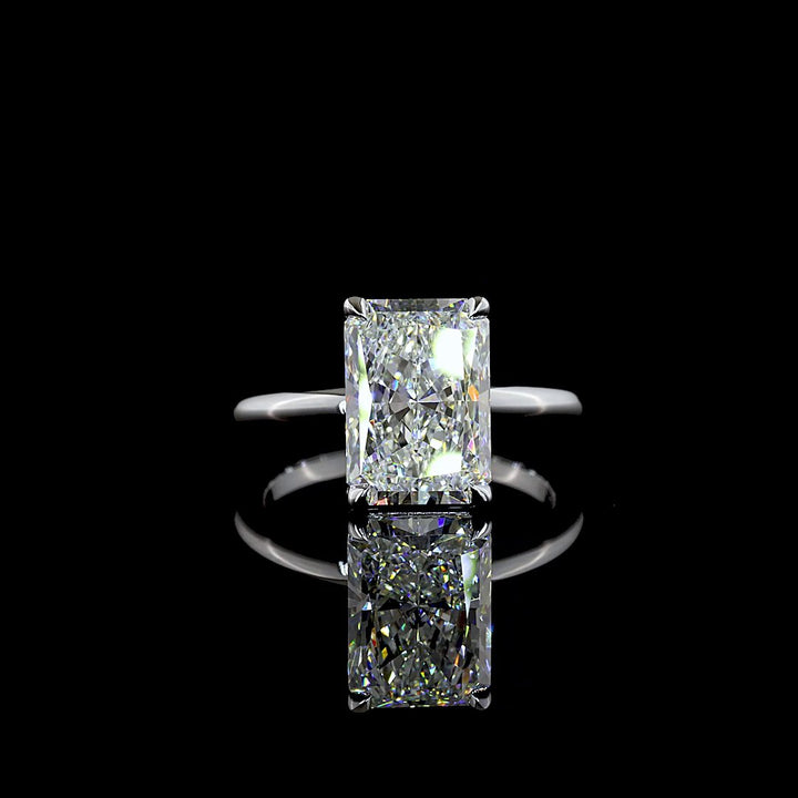 14kt White Gold Lab Diamond Ring