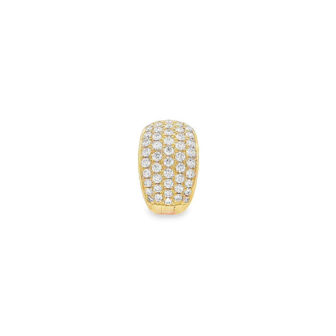 18kt Yellow Gold Diamond Cuff Earring